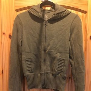 Gap XS Hooded Jacket, Olive Green
